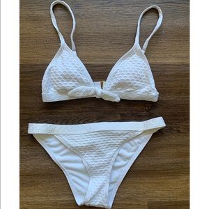 Basically new white bikini